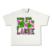 Pistachio St. Patrick's Day Sassy little lassie Urban Heavy Tee - OliviaCreatesArt