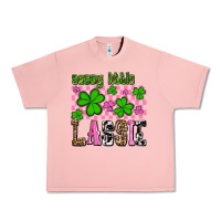 Salmon St. Patrick's Day Sassy little lassie Urban Heavy Tee - OliviaCreatesArt