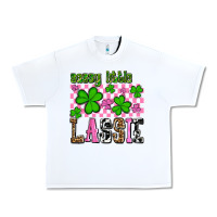 White St. Patrick's Day Sassy little lassie Urban Heavy Tee - OliviaCreatesArt