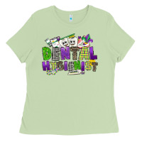 Matcha dental hygienest mardi gras Ladies Tee - CowGirlArtShop