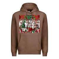 Chestnut merry Christmas Premium Hoodie - CowhideDigitalArt