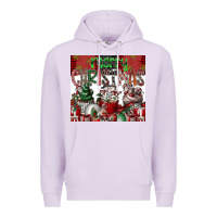 Lilac merry Christmas Premium Hoodie - CowhideDigitalArt
