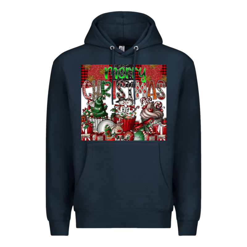 Merry Christmas Premium Hoodie by CowhideDigitalArt | Teevron