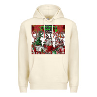 Sandshell merry Christmas Premium Hoodie - CowhideDigitalArt