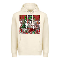 Tofu merry Christmas Premium Hoodie - CowhideDigitalArt