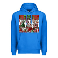 True Royal merry Christmas Premium Hoodie - CowhideDigitalArt
