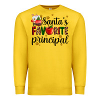 Lemon santa's favorite principal Premium Sweatshirt - AdoDesignShop