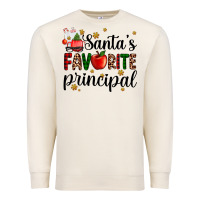 Sandshell santa's favorite principal Premium Sweatshirt - AdoDesignShop