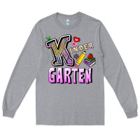 Heather Grey kindergarten Long Sleeve Tee - RanaPortraitStore