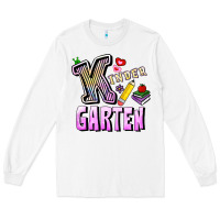 White kindergarten Long Sleeve Tee - RanaPortraitStore