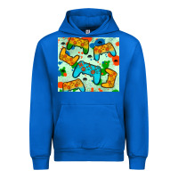 Cobalt gaming controller Urban Hoodie - JahusDesignShop