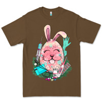Cacao Easter egg Nurse Easter Day Premium Tee - HowdyJamesFarm