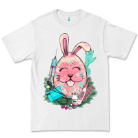 White Easter egg Nurse Easter Day Premium Tee - HowdyJamesFarm