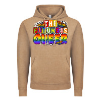 Vintage Coffee the future is queer Vintage Hoodie - FaDigitalArtStudio
