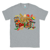 Heather Grey cinco de mayo bus driver Classic Tee - CowGirlArtShop
