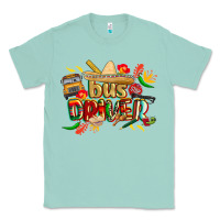 Seafoam cinco de mayo bus driver Classic Tee - CowGirlArtShop