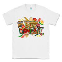 White cinco de mayo bus driver Classic Tee - CowGirlArtShop