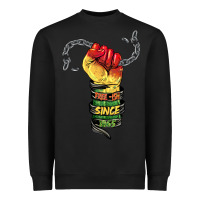 Black free ish since 1865 Heavyweight Sweatshirt - BarkalooDesign