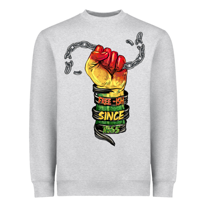 Free Ish Since 1865 Heavyweight Sweatshirt by BarkalooDesign | Teevron