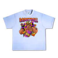 Grape Ice Basketball life afro girl sneakers Urban Heavy Tee - RanaPortraitStore