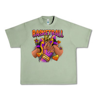 Oil Green Basketball life afro girl sneakers Urban Heavy Tee - RanaPortraitStore