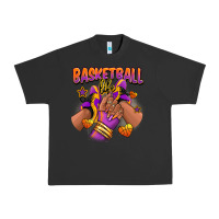 Pigment Black Basketball life afro girl sneakers Urban Heavy Tee - RanaPortraitStore