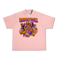 Salmon Basketball life afro girl sneakers Urban Heavy Tee - RanaPortraitStore