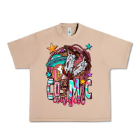 Burro cosmic cowgirl Urban Heavy Tee - OliviaCreatesArt