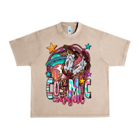French Oak cosmic cowgirl Urban Heavy Tee - OliviaCreatesArt