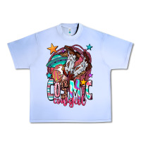 Grape Ice cosmic cowgirl Urban Heavy Tee - OliviaCreatesArt