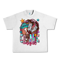 Lunar Rock cosmic cowgirl Urban Heavy Tee - OliviaCreatesArt