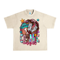 Sandshell cosmic cowgirl Urban Heavy Tee - OliviaCreatesArt