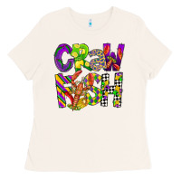 Bone crawfish mardi gras Ladies Tee - CowGirlArtShop