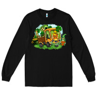 Black truck saint patricks day Long Sleeve Tee - FaDigitalArtStudio