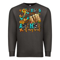 Smoke jesus is the anchor of my soul Premium Sweatshirt - AdoDesignShop