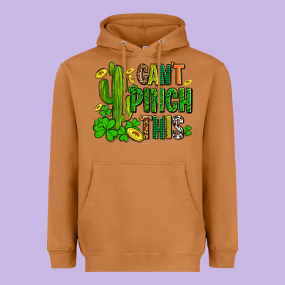 Cant Pinch This With Clovers Heavyweight Hoodie Designed By Adodesignshop