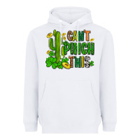 White cant pinch this with clovers Heavyweight Hoodie - AdoDesignShop
