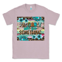 Lilac probably late for something tumbler 3 Classic Tee - CowGirlArtShop