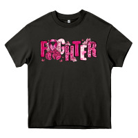 Asphalt Fighter Breast Cancer Heavy Core Tee - NancyCooperArtShop