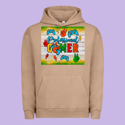 Professional Gamer Urban Hoodie Designed By Jahusdesignshop