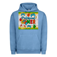 Pigment Pebble Blue professional gamer Urban Hoodie - JahusDesignShop