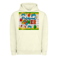 Pigment Pistachio professional gamer Urban Hoodie - JahusDesignShop