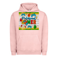 Pigment Salmon professional gamer Urban Hoodie - JahusDesignShop