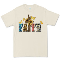 Bone Faith USA sunflower 4th of july Premium Tee - HowdyJamesFarm