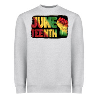 Heather Grey juneteenth Heavyweight Sweatshirt - BarkalooDesign