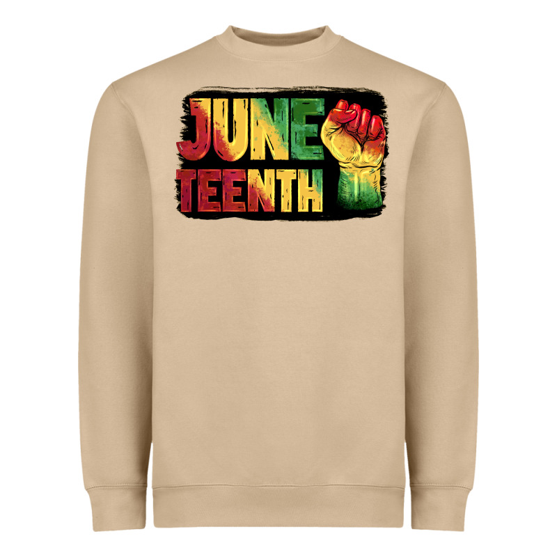 Juneteenth Heavyweight Sweatshirt by BarkalooDesign | Teevron