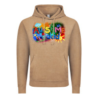 Vintage Coffee Au-some dad Autism Vintage Hoodie - FaDigitalArtStudio