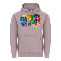 Vintage Zinc Au-some dad Autism Vintage Hoodie - FaDigitalArtStudio