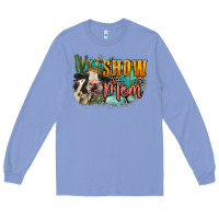 Colony Blue Show mom cow Mother's Day Long Sleeve Tee - FaDigitalArtStudio