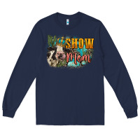 Navy Show mom cow Mother's Day Long Sleeve Tee - FaDigitalArtStudio